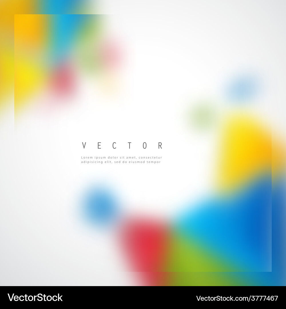 Color background abstract polygon triangle Vector Image