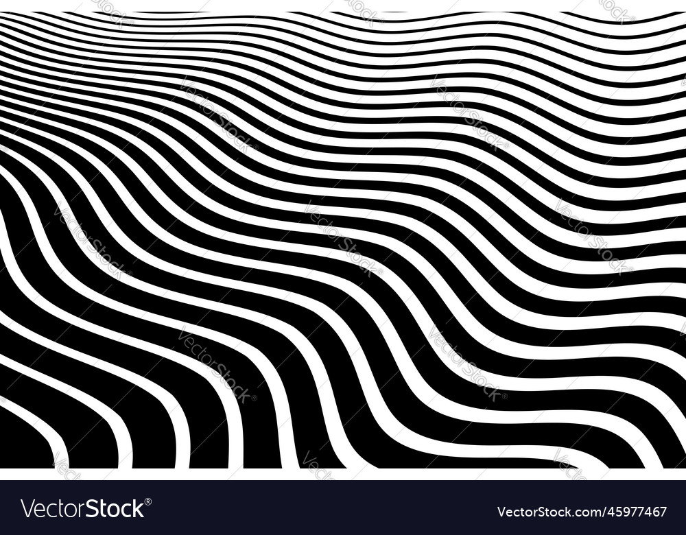 Dynamic Wavy Lines Pattern