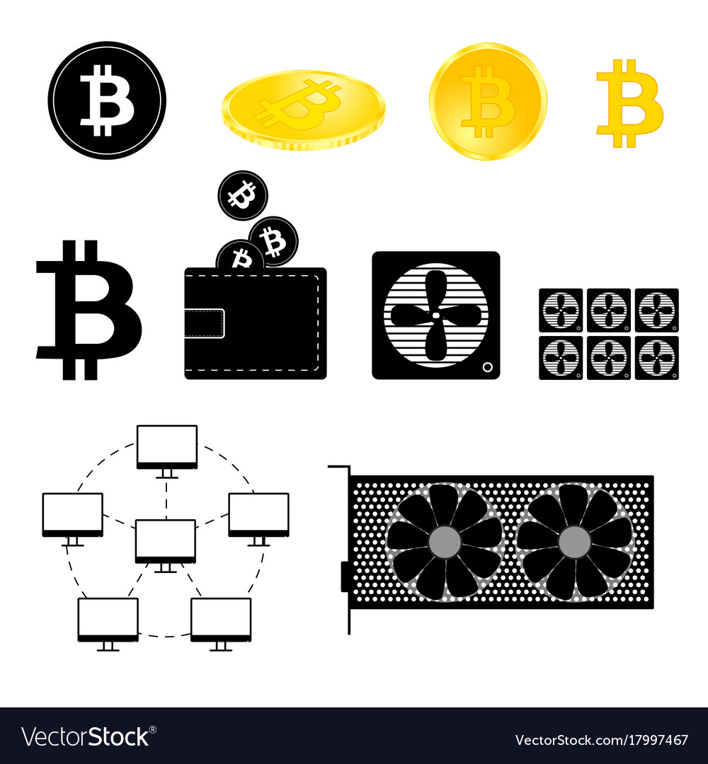 Mining bitcoin symbol set
