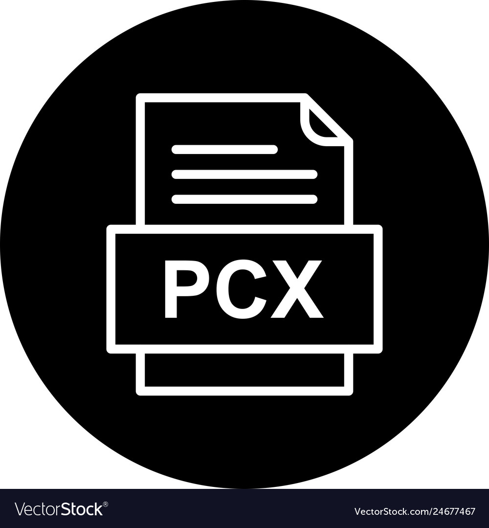 Pcx file document icon