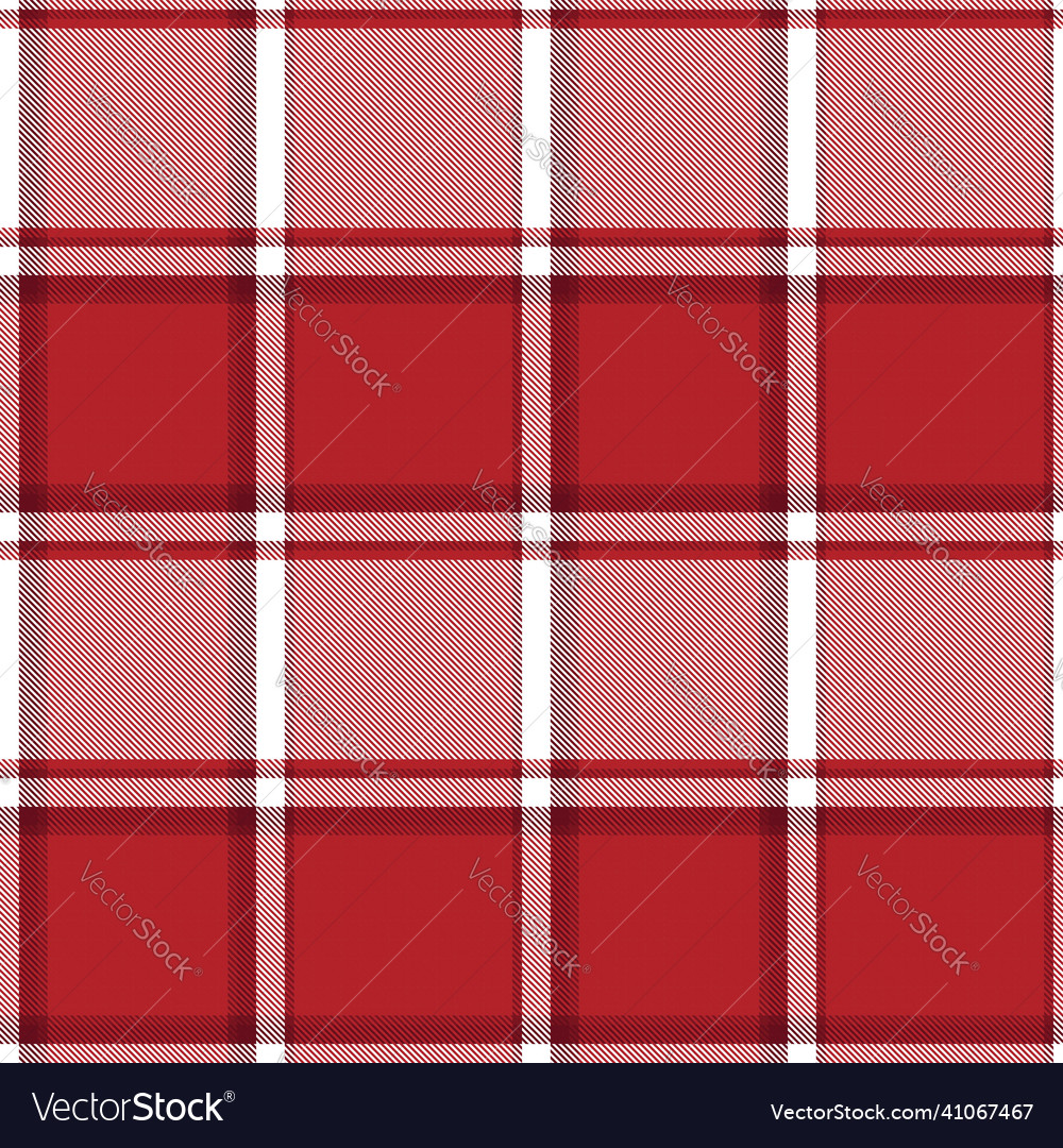 Red ombre plaid textured seamless pattern Vector Image