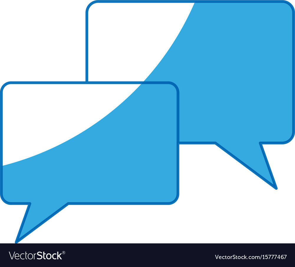 Speech bubbles dialog chating message icon
