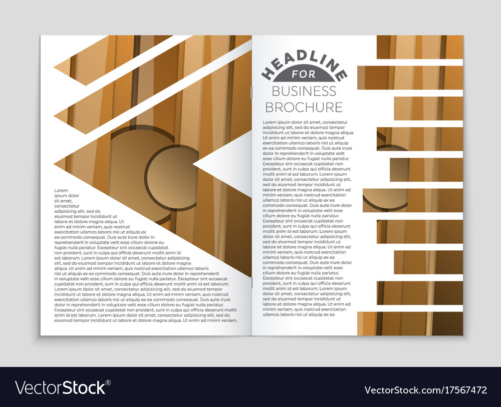 Abstract layout background set for art