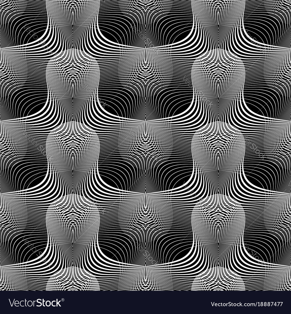 Design seamless monochrome grid pattern