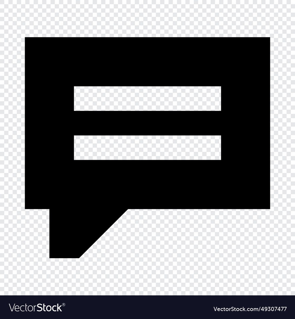 Message icon suitable for website ui design vector image Message icon suitable for website ui design