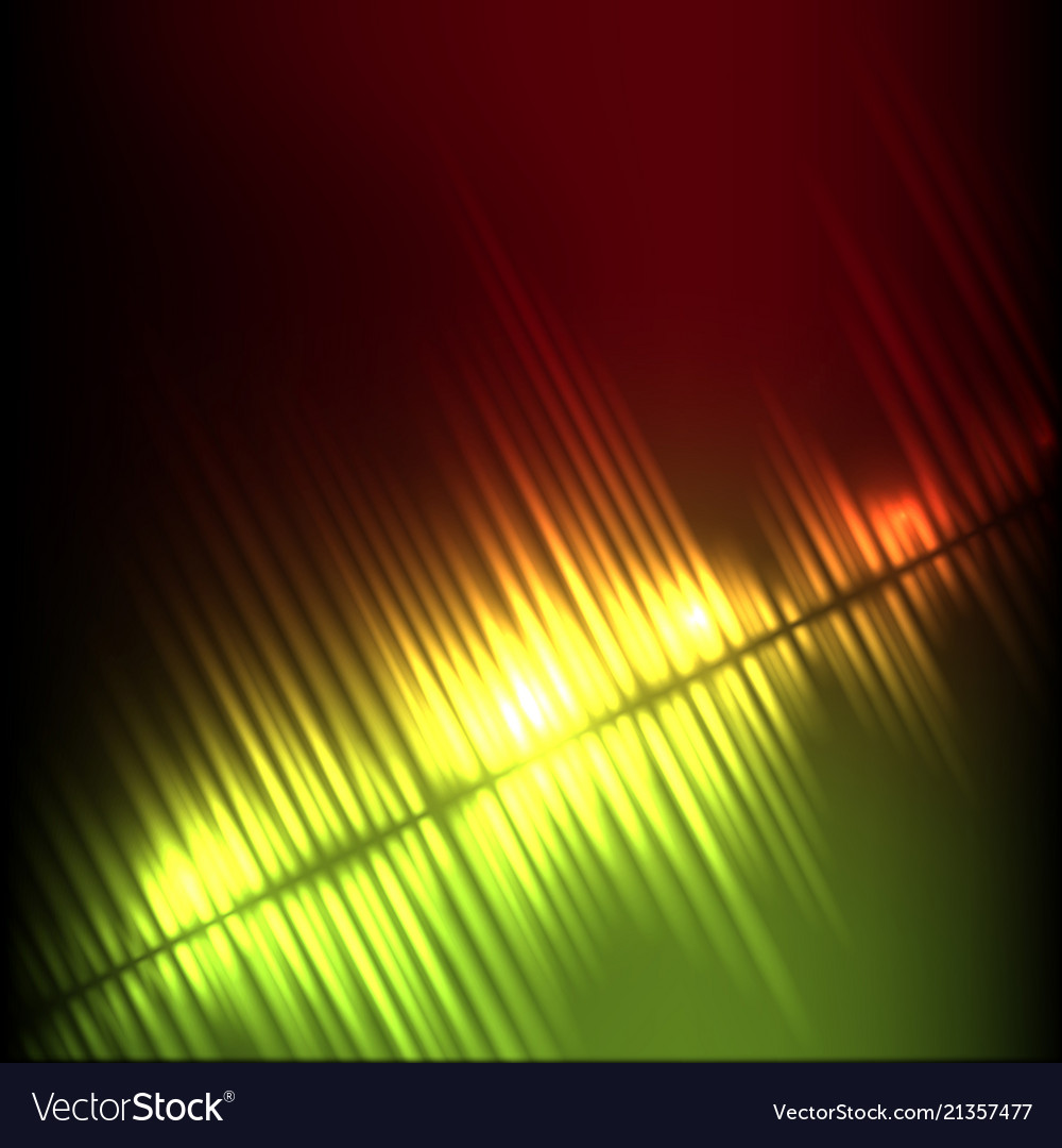 Yellow-red diagonal wave abstract equalizer vector image Yellow-red diagonal wave abstract equalizer