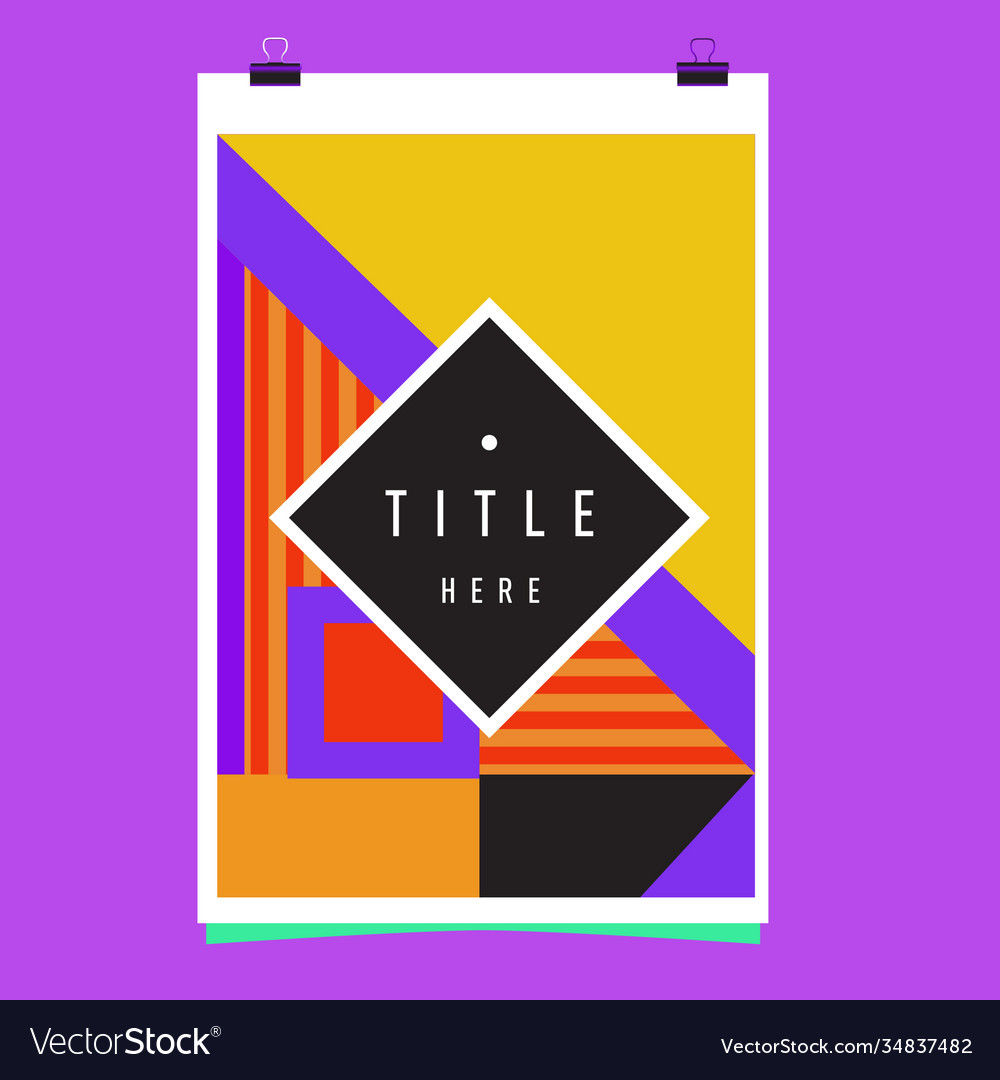 Abstract colorful geometric pattern background