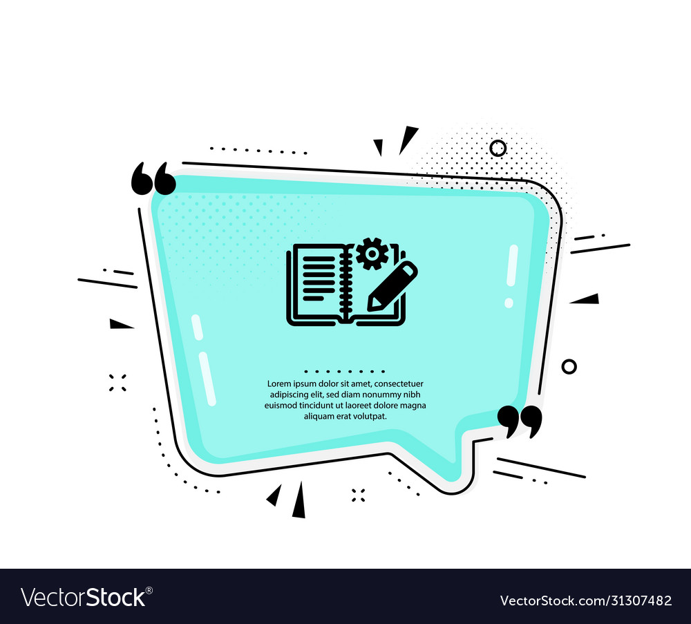 Engineering documentation icon technical