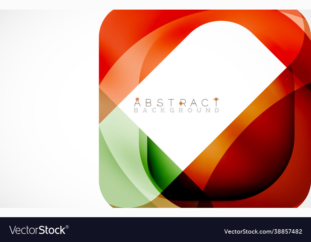 Minimal background abstract square shape vector image Minimal background abstract square shape