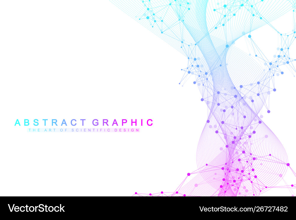 Scientific genetic engineering Royalty Free Vector Image