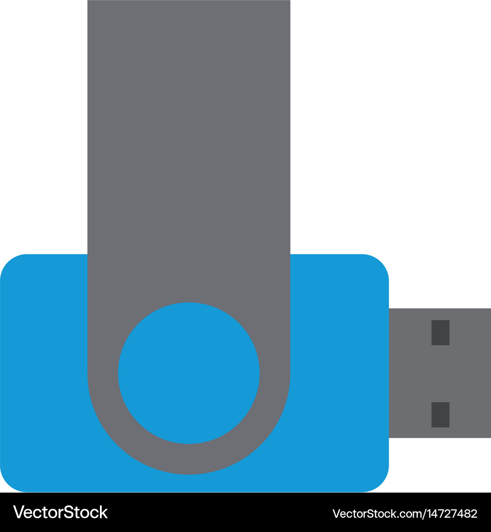 Usb Vector Network Usb connection technology Royalty Free Vector Image