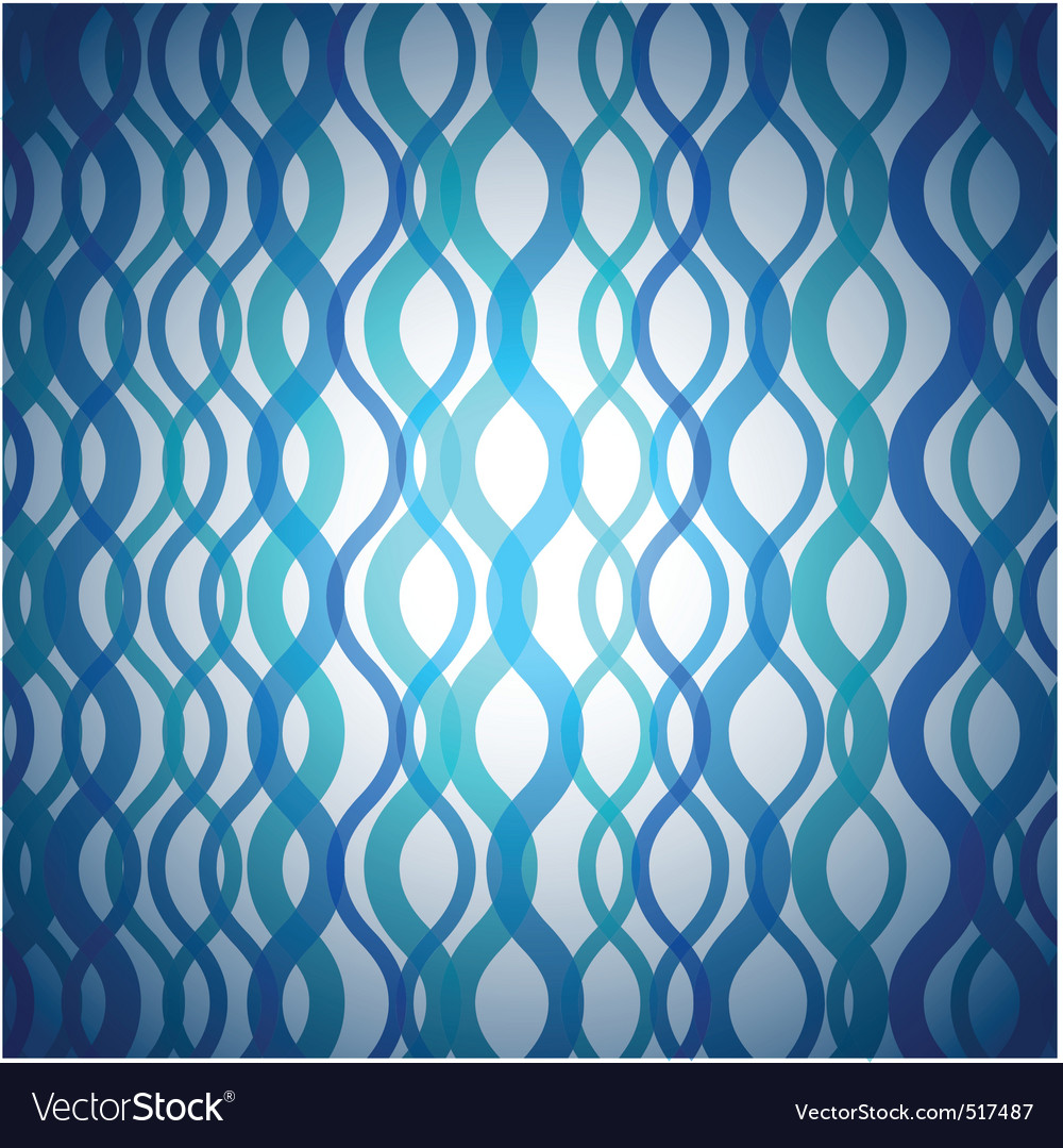 Blue Wavy Pattern Background