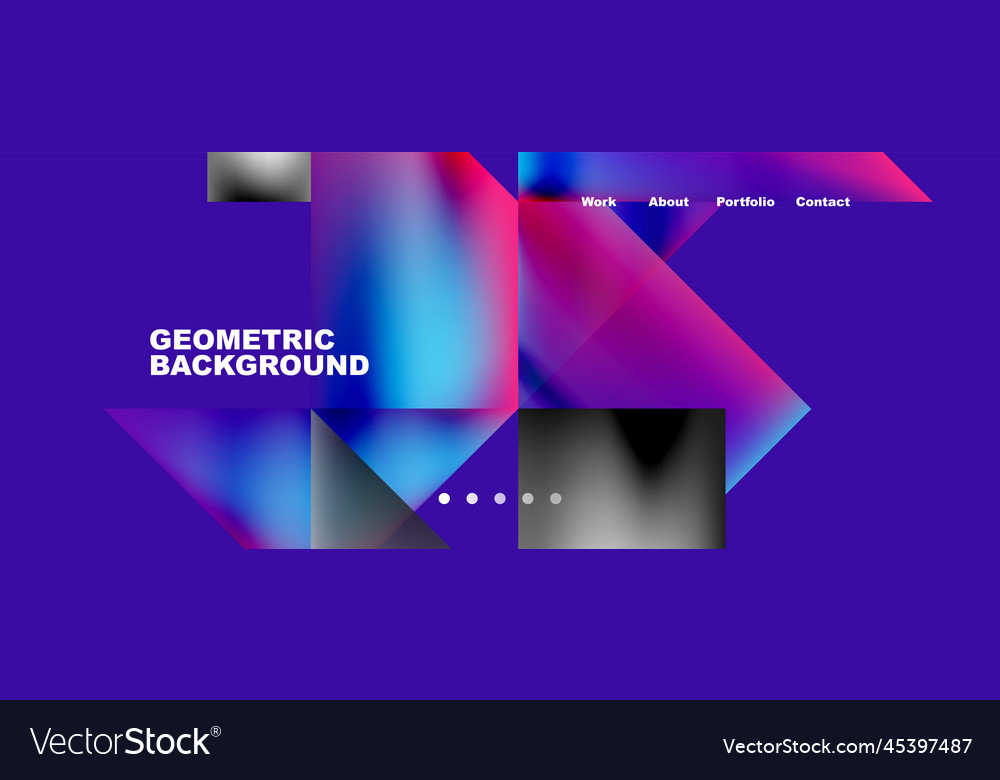 Dynamic lines triangles rectangles geometric Vector Image Dynamic lines triangles rectangles geometric