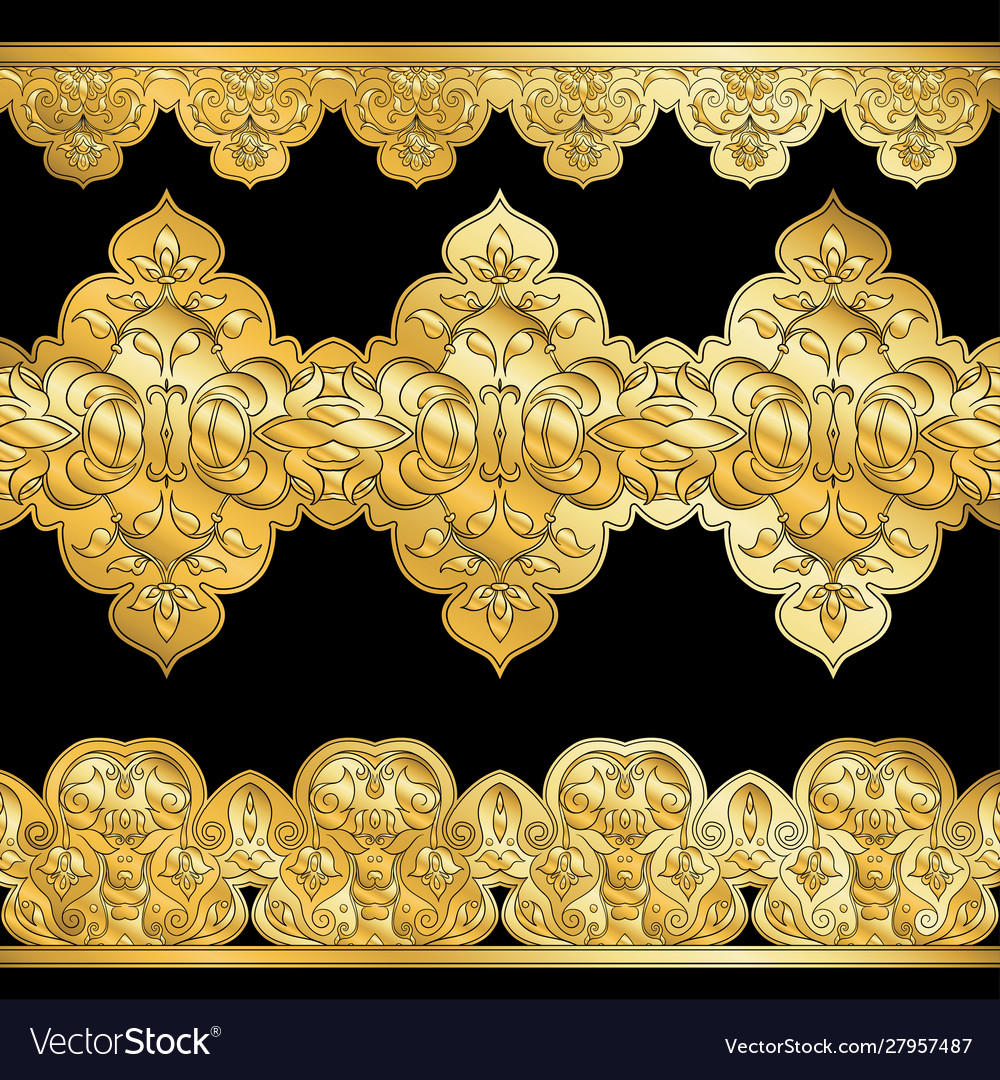 Eastern ethnic motif traditional muslim ornament vector image Eastern ethnic motif traditional muslim ornament