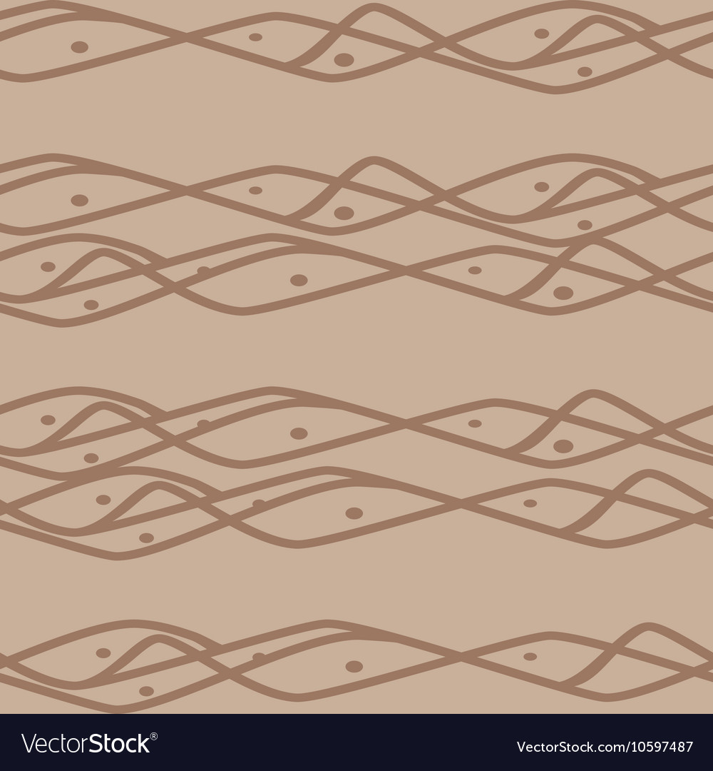 Seamless abstract horizontal lines pattern