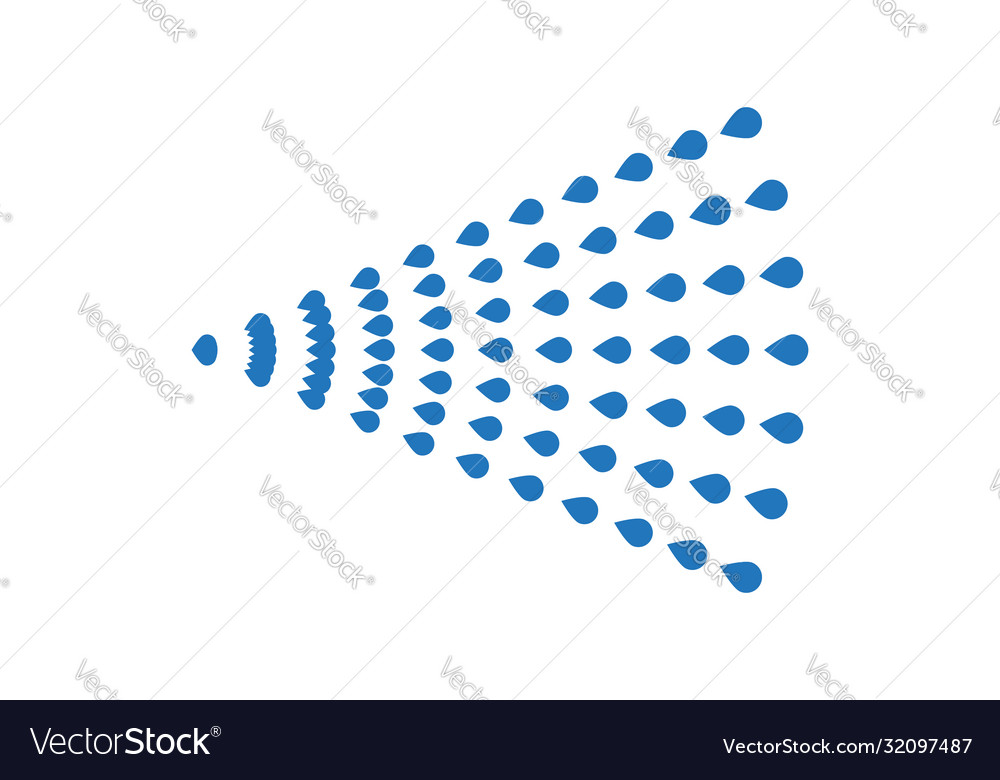 Spray-Symbole setzen Fluid Luft Symbol