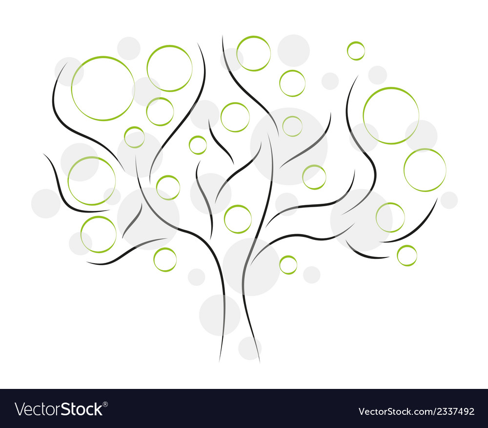 Abstract tree with balls