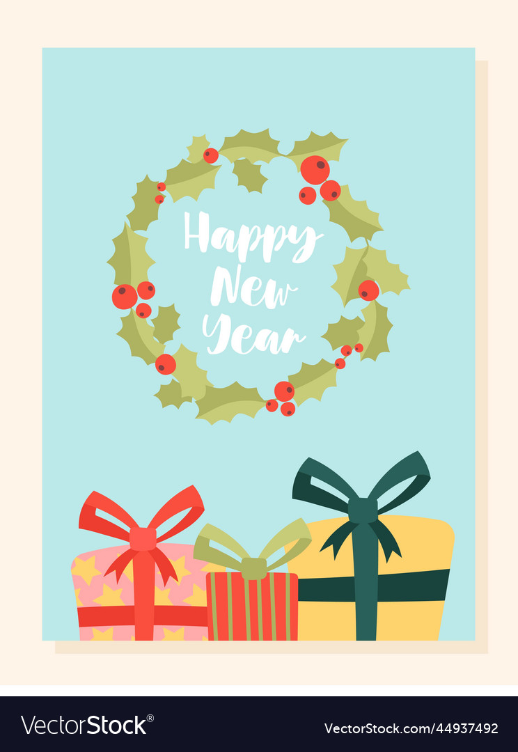 Christmas Wreath Gift Card
