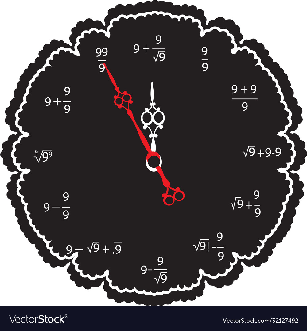 Clock icons for web design isolated on white