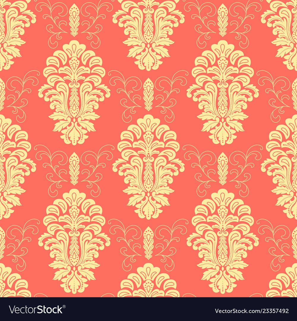 Damask Pattern Background