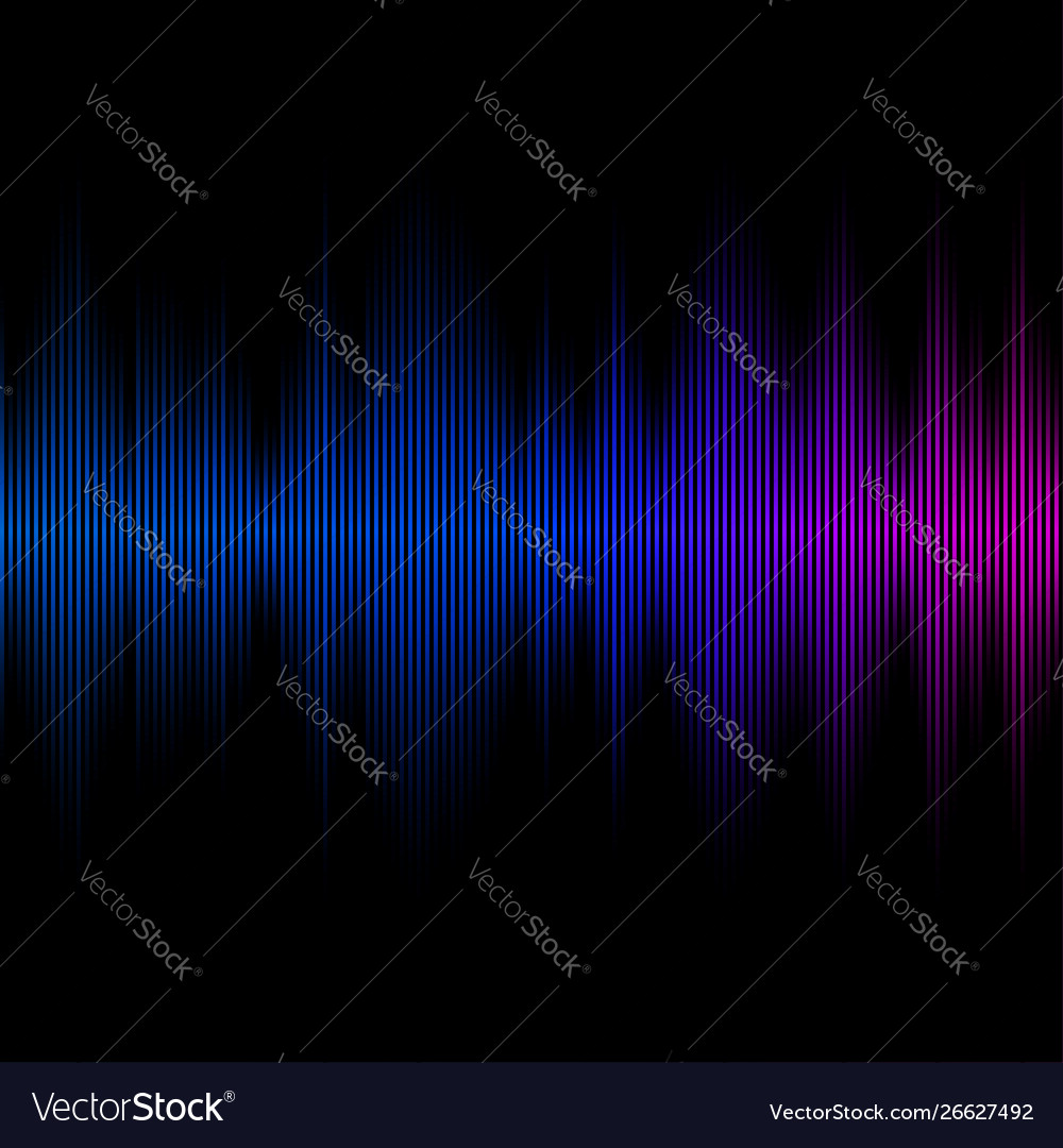 Digital Audio Equalizer Waveform