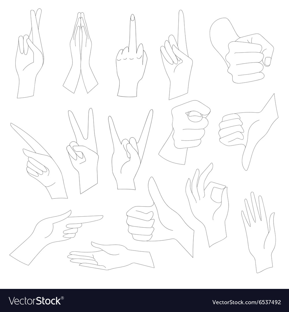 Linear set of universal