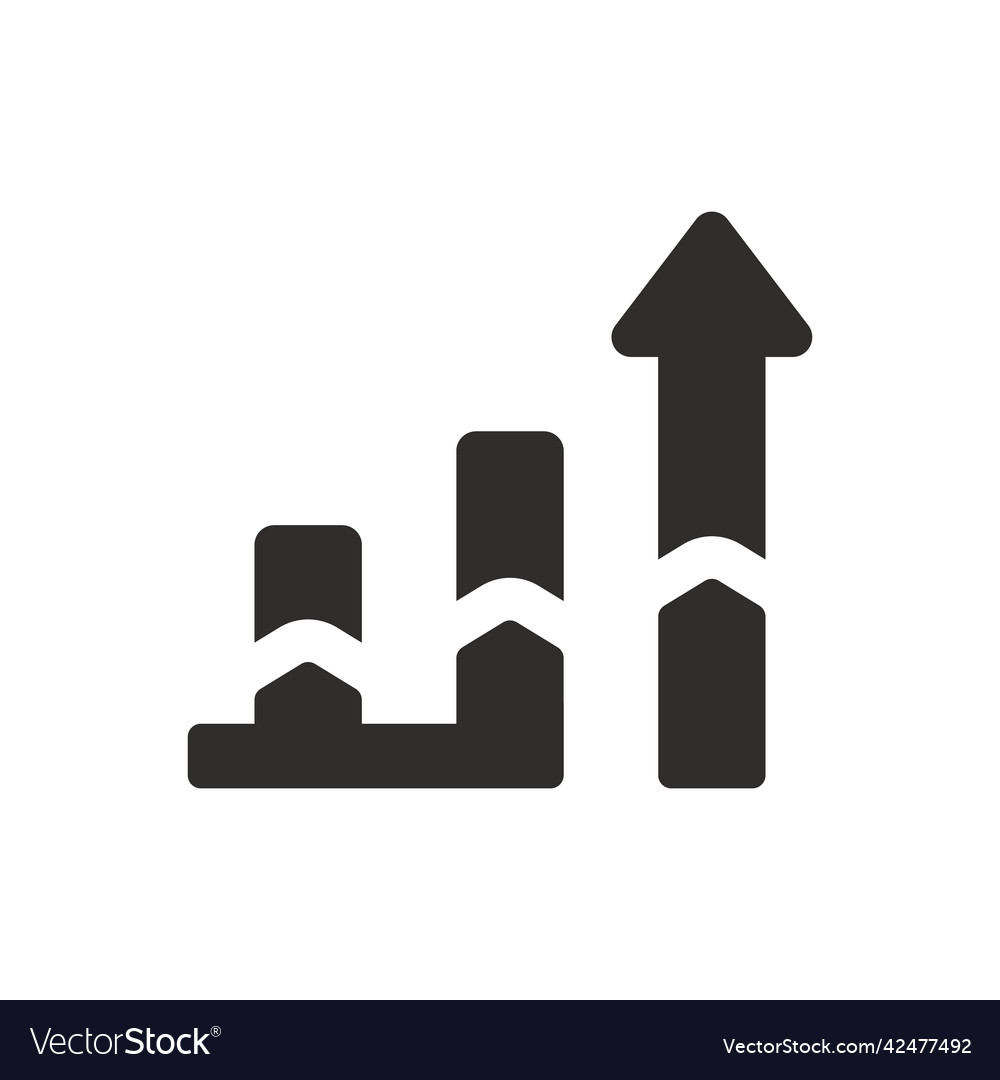 Progress up report icon