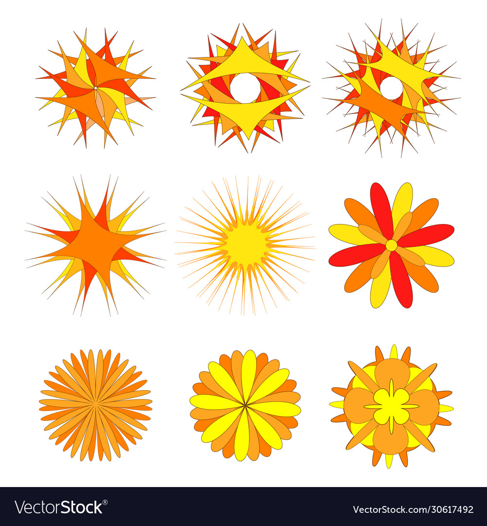Set design elements for patterns