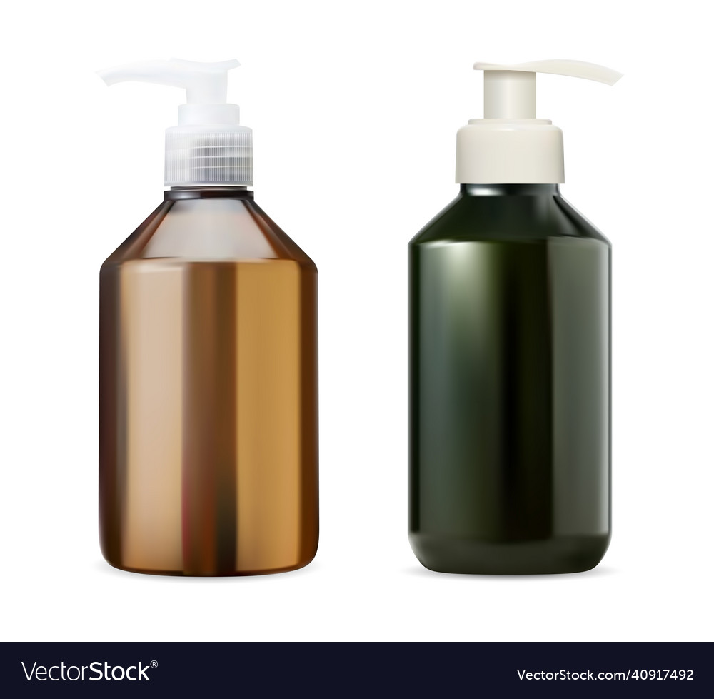 Shampoo Pumpe Flasche Flüssigkeitsseife mockup