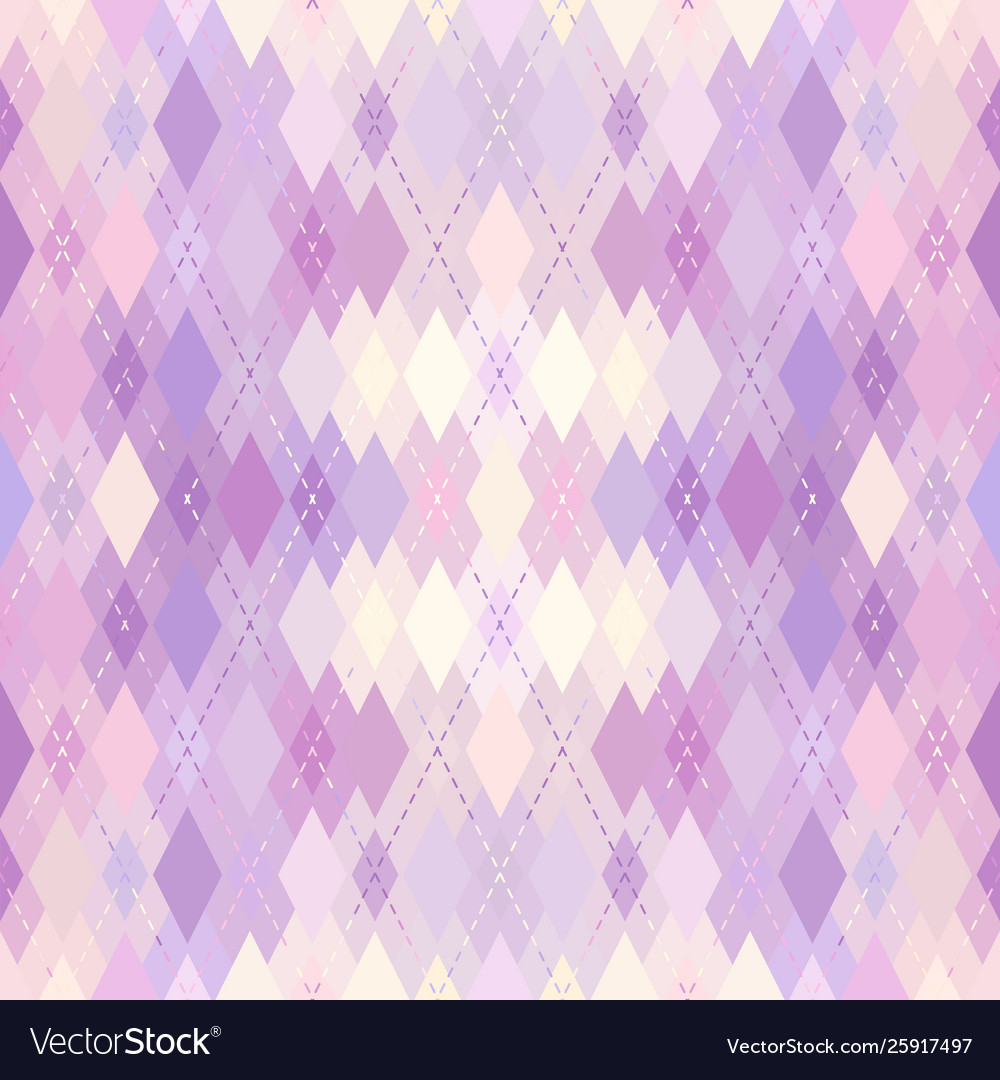 Argyle seamless pattern background vector image Argyle seamless pattern background