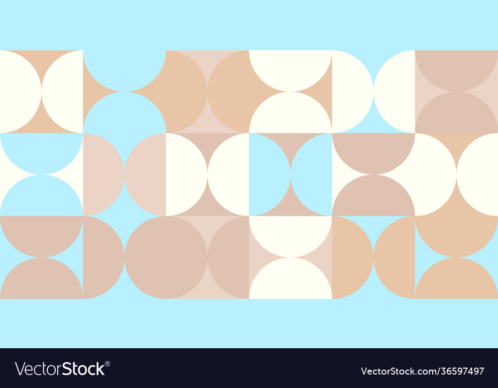 Circular abstract pattern design vector image Circular abstract pattern design