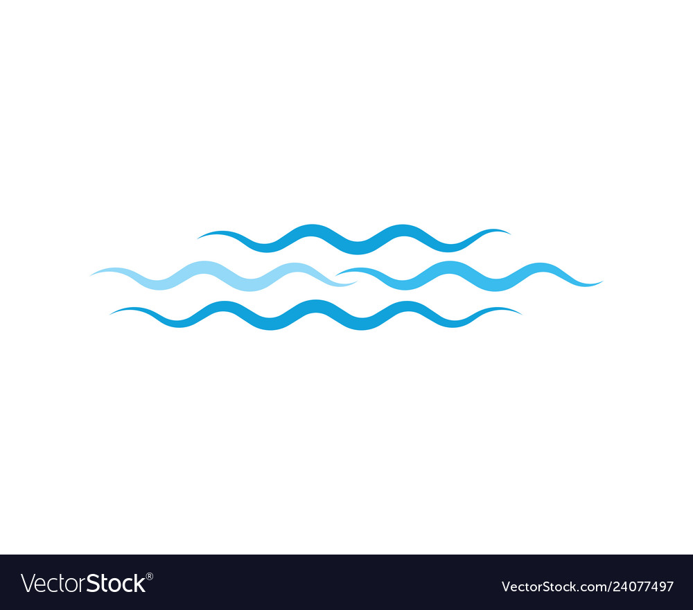 Water wave icon