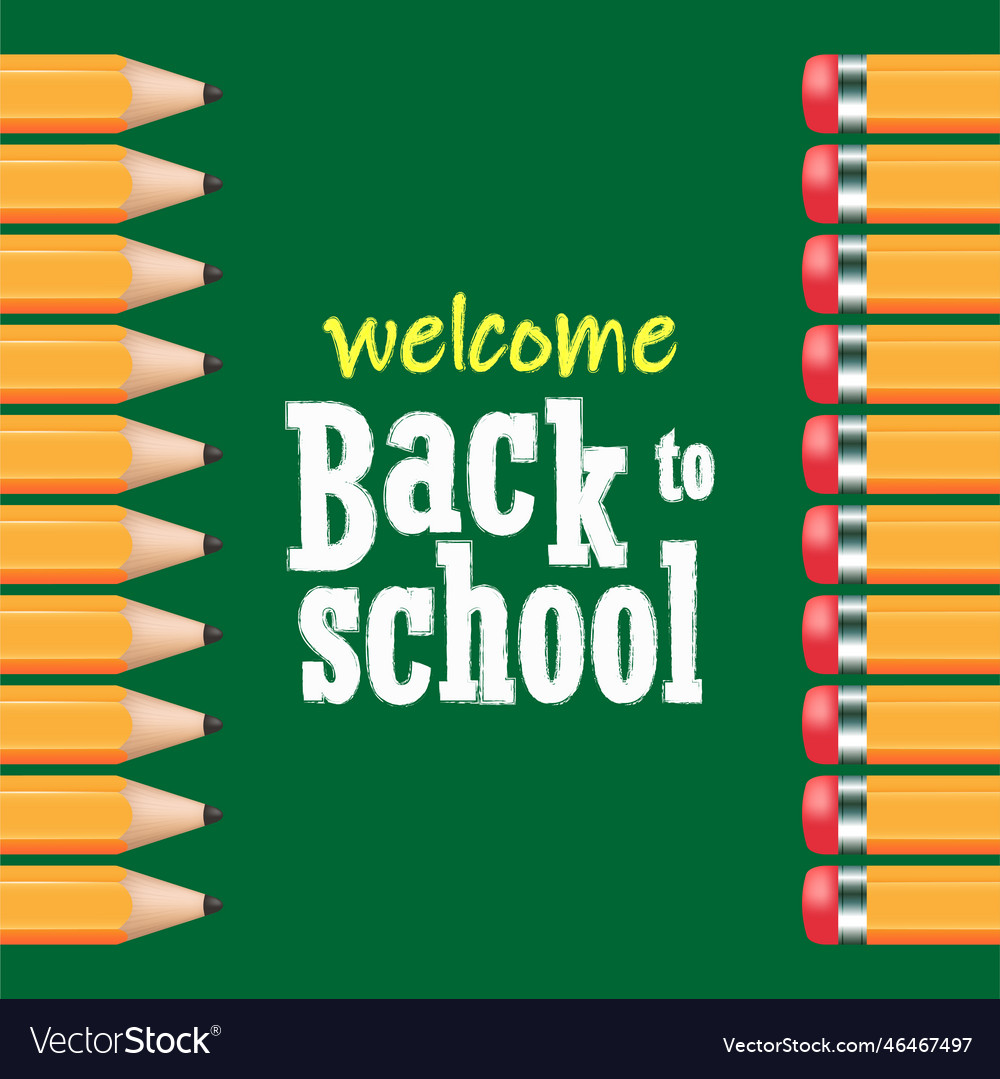 Welcome back to school poster