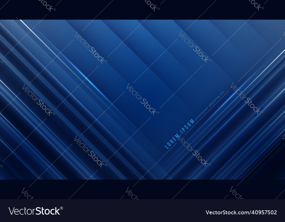 Blau abstrakte geometrische Form mit Linien vector image Blau abstrakte geometrische Form mit Linien
