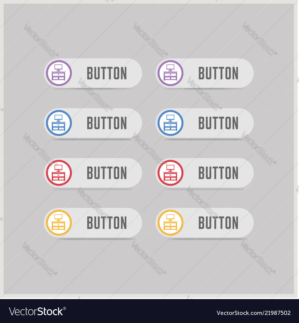 Computer table icon