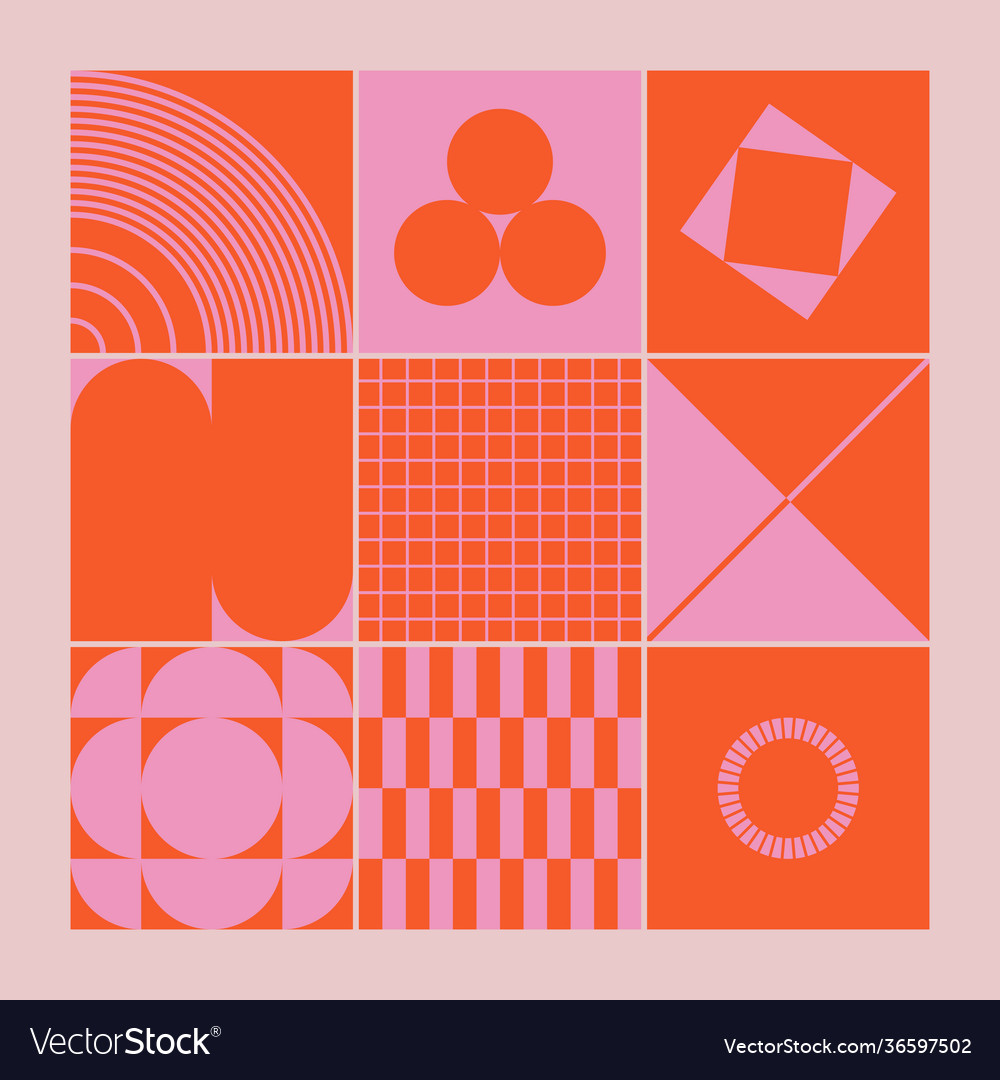 Techno abstract pattern design vector image Techno abstract pattern design