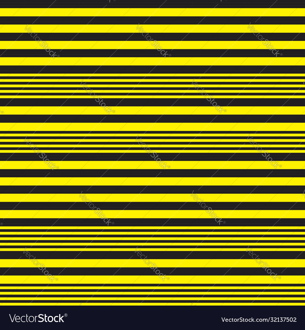 Yellow stripe seamless pattern background vector image Yellow stripe seamless pattern background