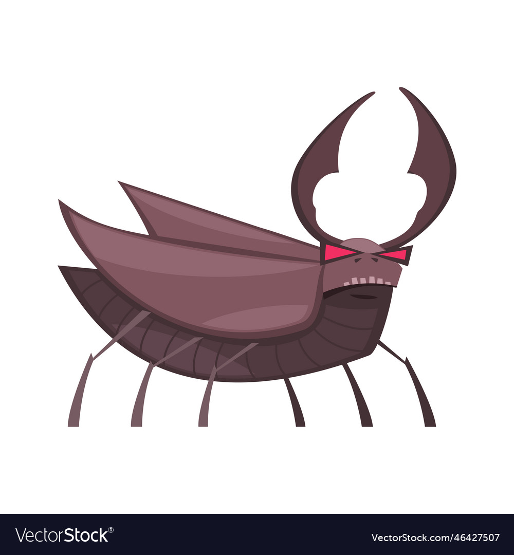 Beetle cartoon Royalty Free Vector Image - VectorStock