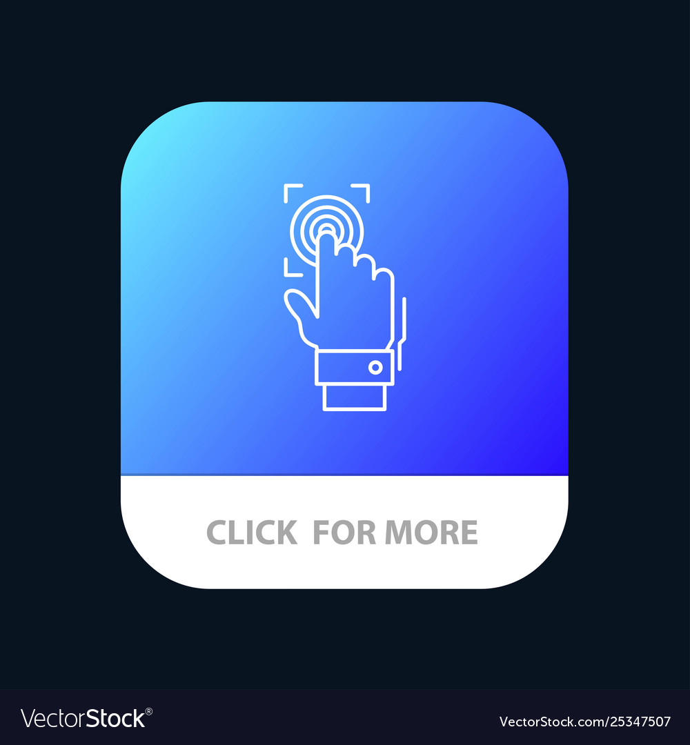 Fingerprint identity recognition scan scanner Vector Image Fingerprint identity recognition scan scanner