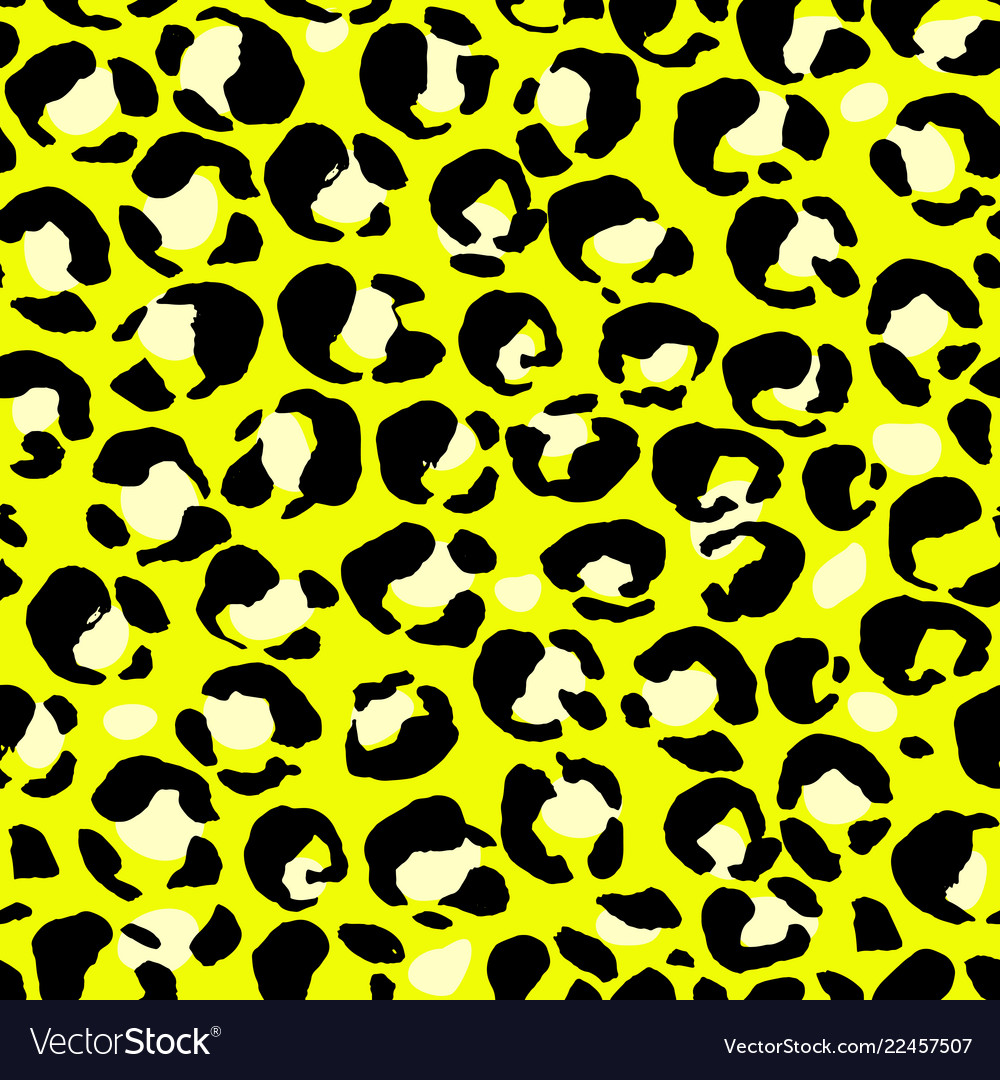 Leopard print seamless pattern