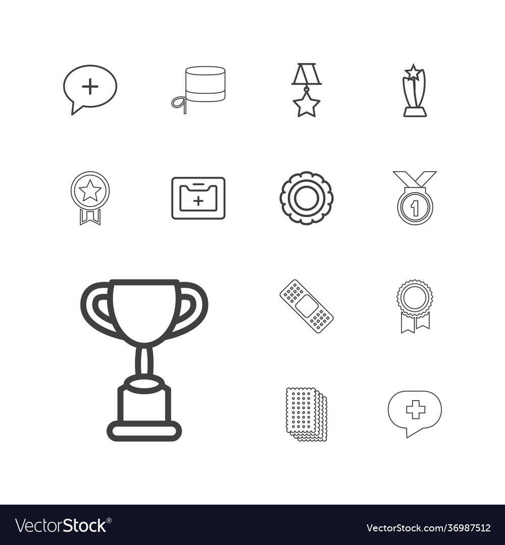 Erste Symbole vector image Erste Symbole