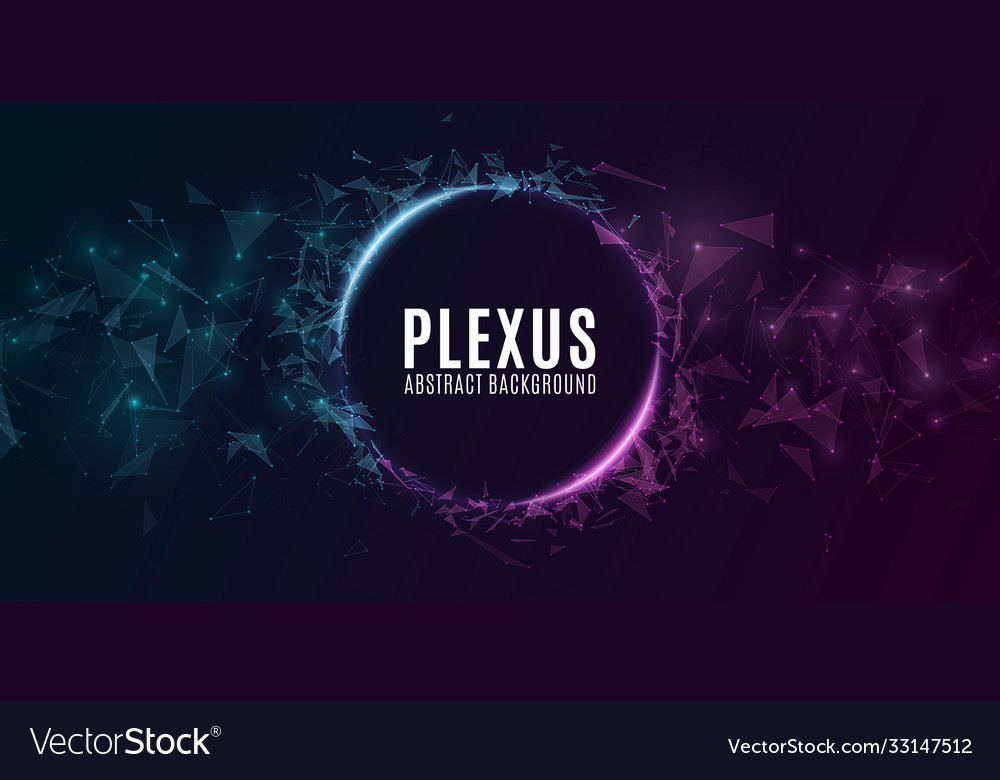 Geometric Plexus Background