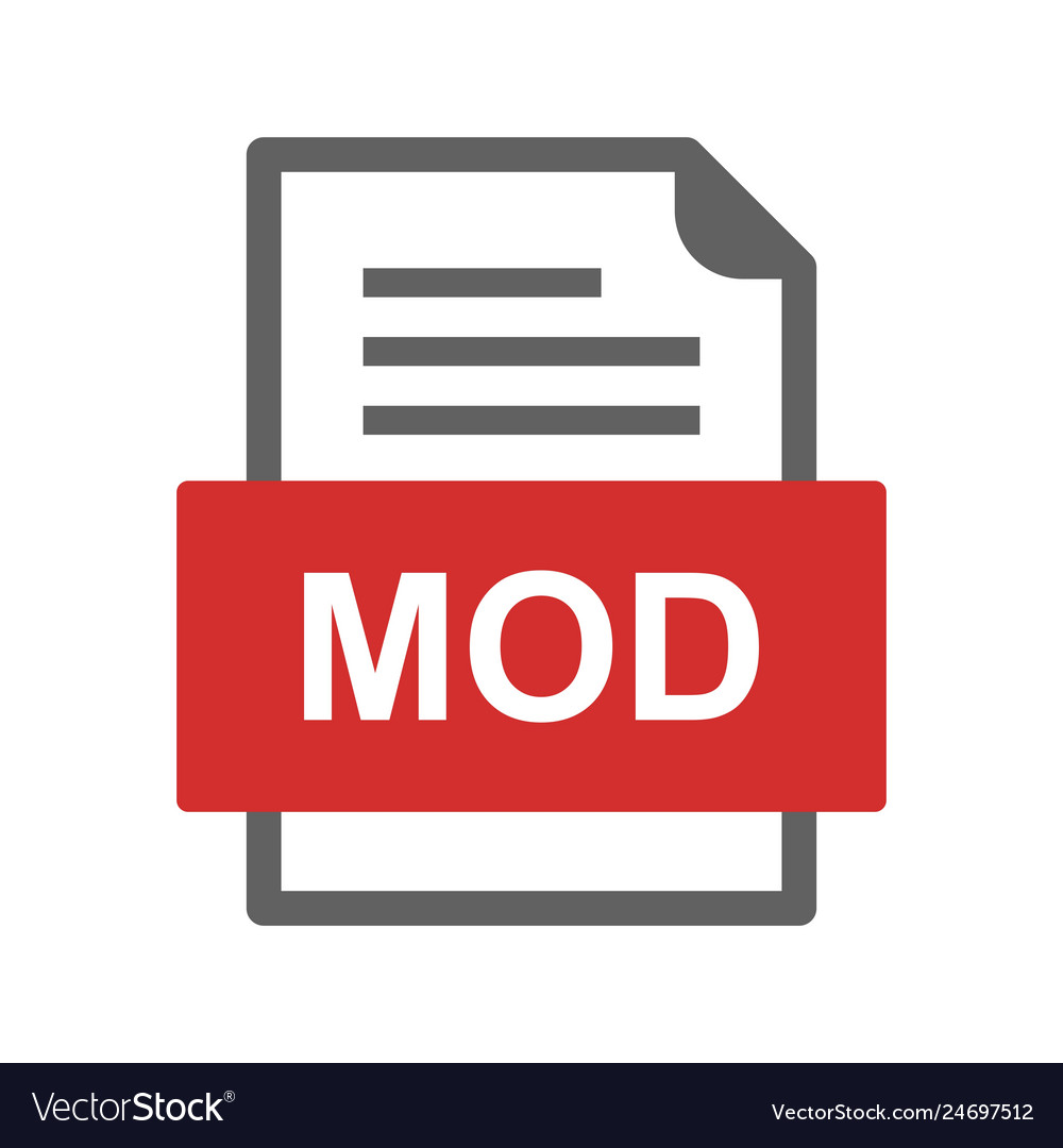 Mod file document icon