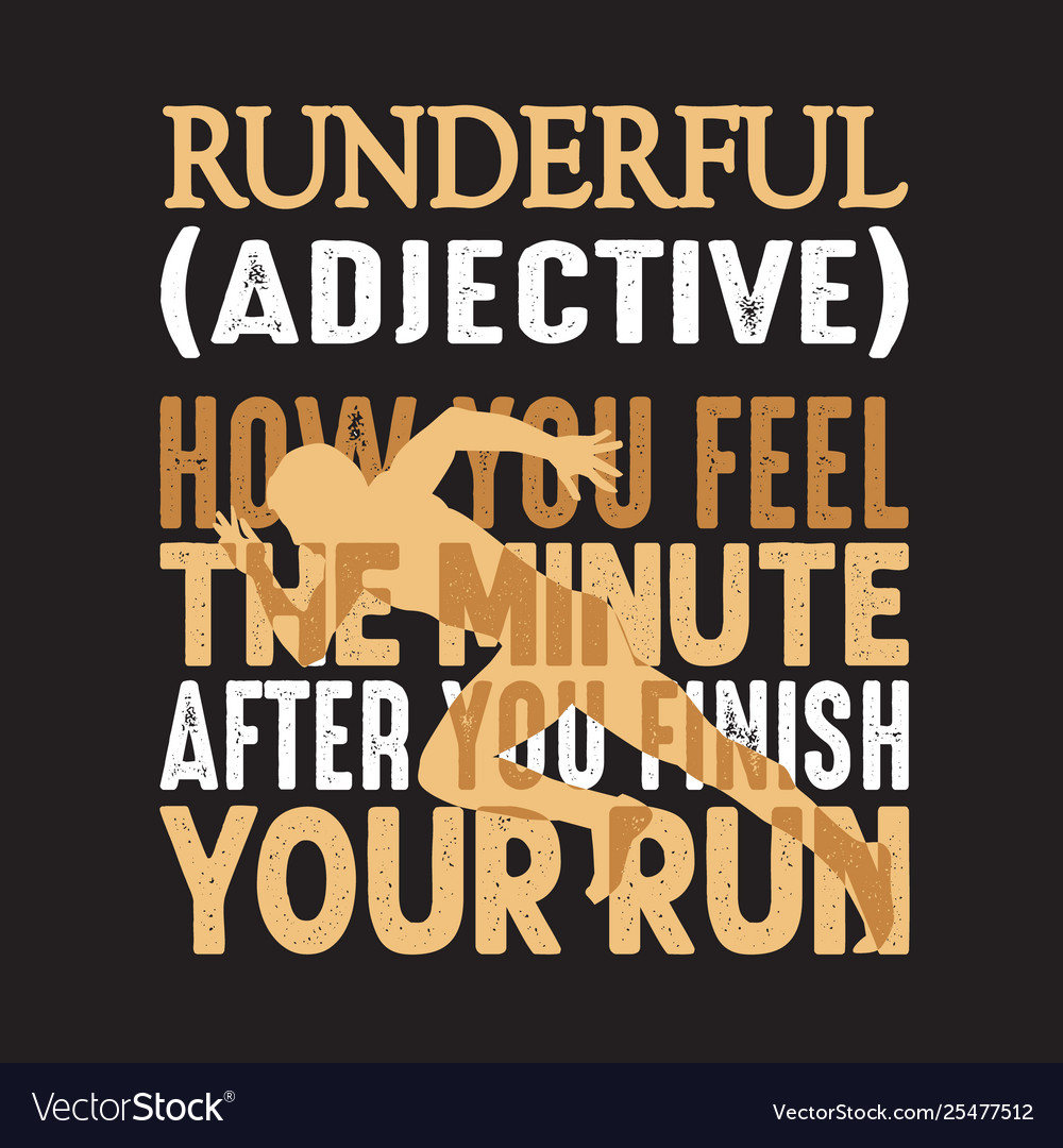 Running quote and saying good for print design