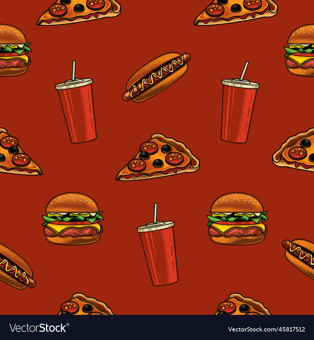 Seamless pattern vector image Seamless pattern