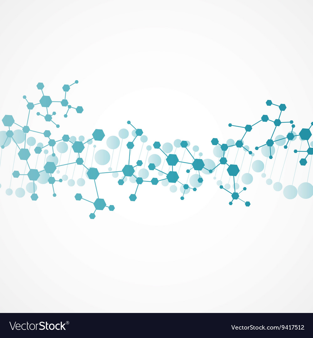 Structure molecule and communication dna atom