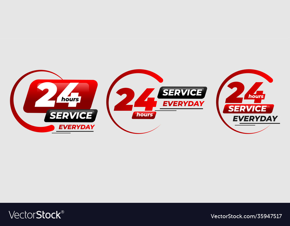 24 Hours Service Labels