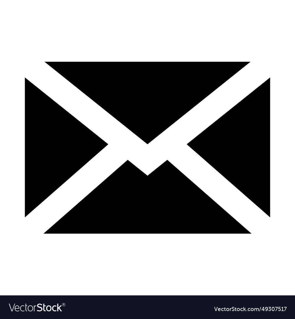Email icon suitable for website ui design vector image Email icon suitable for website ui design