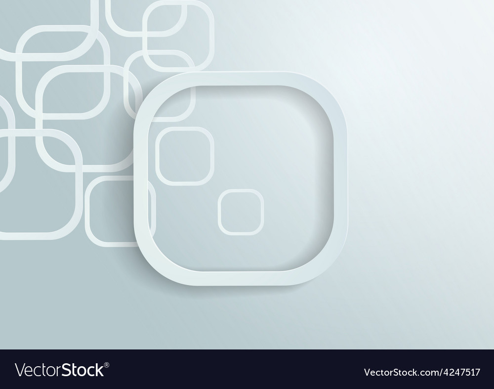 Paper rounded rectangles background