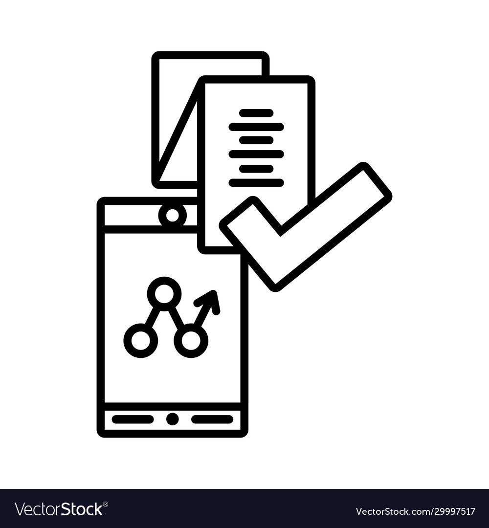 Reports with digital objects in white background